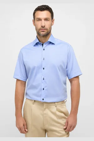 ETERNA Kurzarmhemd »MODERN FIT«, NON IRON (bügelfrei)