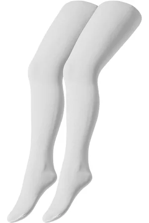 Camano Strickstrumpfhose »cotton fine«, (2er Pack), mit elastischem Bund, 98/104 - 152/164