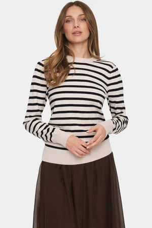 Saint Tropez Rundhalspullover »FikamSZ LS«