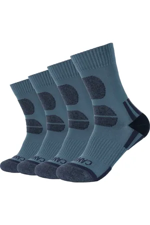 Camano Wandersocken »function«, (4er Pack), Funktionssocken, knöchelhalt anatomische Passform, Fußgewölbe-Stütze