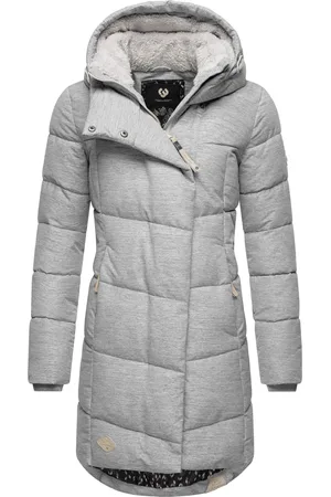 Ragwear Wintermantel »Wintermantel Pavla«, stylischer Winterparka mit Teddyfutter und Kapuze