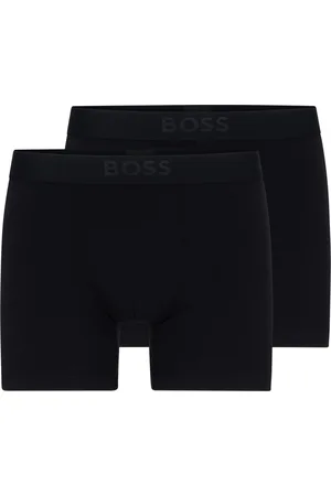 HUGO BOSS Boxer »BoxerBr 2P UltraSoft«, (Packung, 2 St., 2er Pack), mit tonalem Logo-Elastikbund