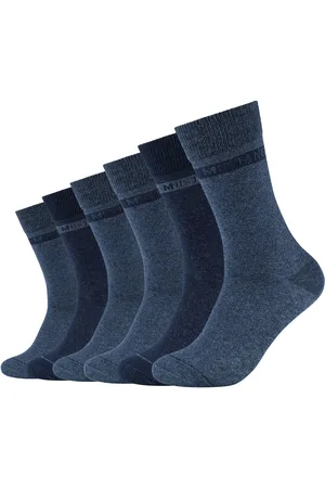 Mustang Socken »casual«, (6er Pack), mit Weicher und elastischer Komfortbund