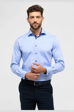 ETERNA Langarmhemd »MODERN FIT«, NON IRON (bügelfrei)