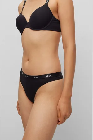HUGO BOSS String »THONG CI«, mit Logoschriftzug auf dem Bund
