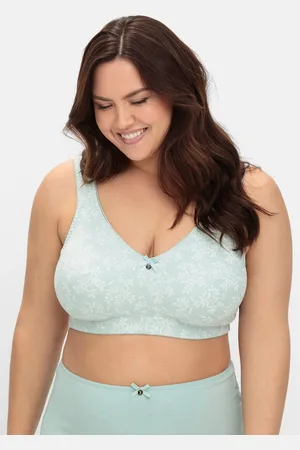 Sheego Entlastungs-BH »Entlastungs-BHs ohne Bügel, als 2er Pack in floral und uni«