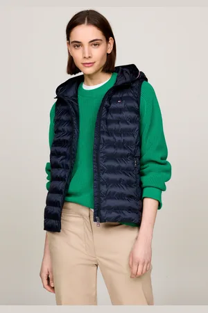 Tommy Hilfiger Steppweste »LW PADDED GLOBAL STRIPE VEST«, (Global Serie TH WOMEN), Reißverschlusstaschen