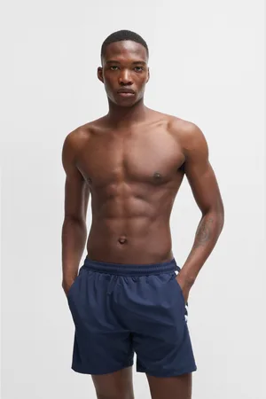 HUGO BOSS Badeshorts »Dolphin«, mit seitlichem Kontraststreifen