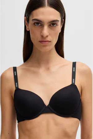 HUGO BOSS Bügel-BH »UNDERWIRE BRA CI«, mit Schriftzug auf den Trägern