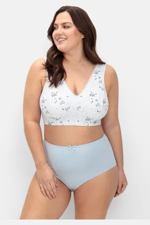 Sheego Bügelloser BH »BH-Bustier in Bustier-Form, mit Blumenmuster«