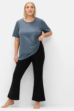 Sheego Sporthose »Sport-Jazzpant in Bootcut-Beinform«