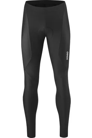 Gonso Fahrradhose »Essential Tight SC M«, Herren Radhose lang, atmungsaktive Radlerhose, Sitzpolster, Tight Fit