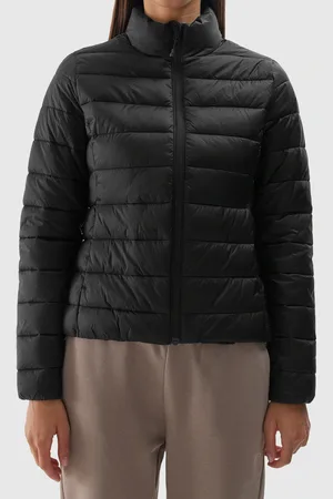 4F Steppjacke, mit Kapuze
