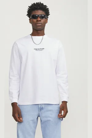 JACK & JONES Langarmshirt »JORVESTERBRO TEE LS CREW NECK NOOS«