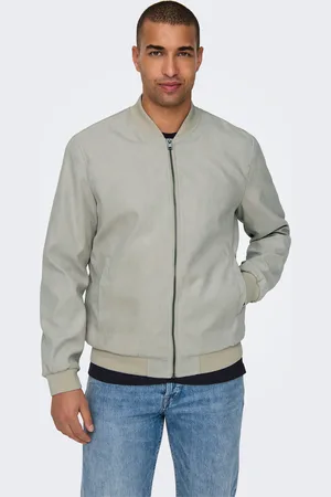 Only & Sons Bomberjacke »ONSLUCAS FAKE SUEDE BOMBER OTW«