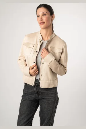 Mauritius Lederimitatjacke »2Wmaryama«, in Unifarbe