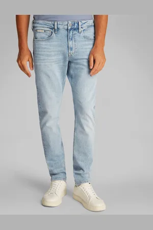 Calvin Klein Tapered-fit-Jeans »SLIM TAPER«, in hellblauer Waschung