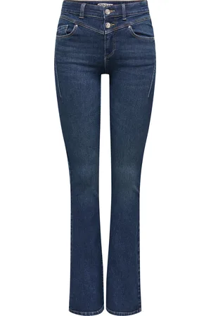 ONLY Bootcut-Jeans »ONLSARAH VIS BUT MID FLARED DNM BOX«