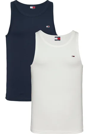 Tommy Hilfiger Tanktop »TJM XSLIM 2PCK RIB TANK EXT«, (Packung, 2 tlg., 2er), mit gerippter Struktur