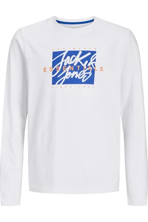 JACK & JONES Langarmshirt »JJCOLTON TEE LS CREW NECK JNR«