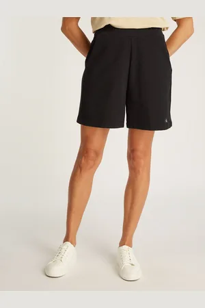 Calvin Klein Sweatshorts »WOVEN LABEL SHORTS«, mit Logo