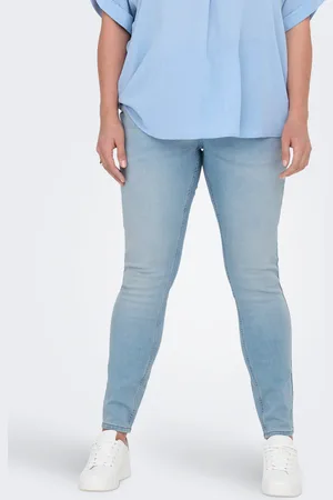 ONLY High-waist-Jeans »CARANNA HW SKINNY ANK DNM ANA NOOS«