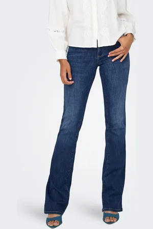 ONLY Bootcut-Jeans »ONLANN MID FLARED DNM SOO615 NOOS«