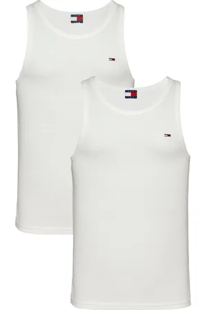 Tommy Hilfiger Tanktop »TJM XSLIM 2PCK RIB TANK EXT«, (Packung, 2 tlg., 2er), mit gerippter Struktur