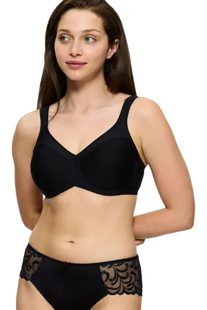 Triumph Minimizer-BH »Modern Soft+Cotton W01«, verkleinert die Brust optisch um eine Cup-Größe