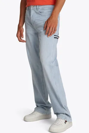 Tommy Hilfiger Loose-fit-Jeans »Jamie Loose Straight«, fein gestreift