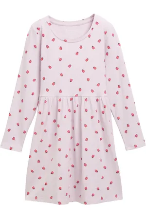 TOM TAILOR A-Linien-Kleid, mit All-Over Print
