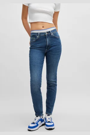 Hugo Blue Skinny-fit-Jeans »Malu«, Skinny Fit mit mittlerer Leibhöhe
