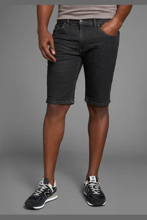 ARIZONA Jeansshorts, gerader Schnitt, knieumspielende Länge, niedrige Leibhöhe