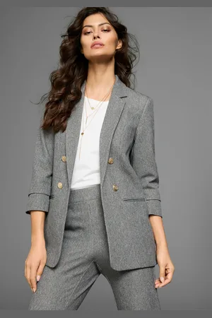 Laura Scott Longblazer, mit goldfarbenden Knöpfen