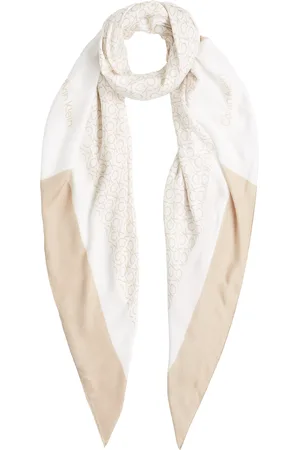 Calvin Klein Schal »GEO MINIMAL SCARF 130X130«, mit Logo-Print