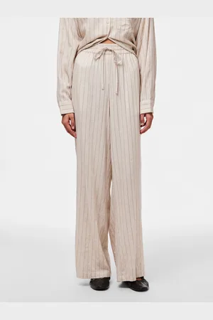 Pieces® Schlupfhose »PCPIA HW WIDE PANTS WVN NOOS«