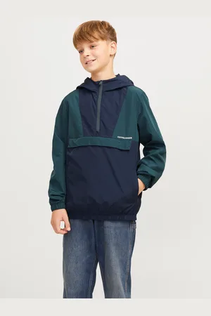 JACK & JONES Windbreaker »JJWINDBREAKER PACKABLE ANORAK JNR«, mit Kapuze