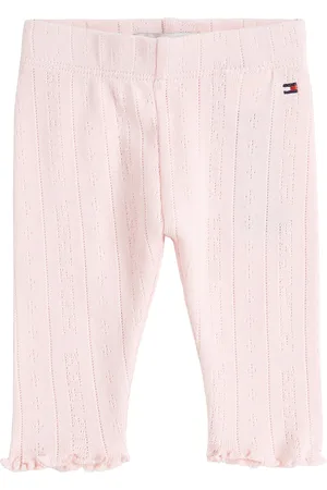 Tommy Hilfiger Leggings »ESSENTIAL POINTELLE LEGGING«, mit süßem Muster