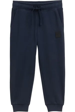 TOM TAILOR Sweathose, mit Logo Stickerei