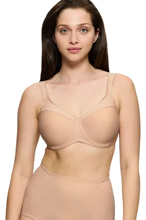Triumph Minimizer-BH »Modern Soft+Cotton W01«, verkleinert die Brust optisch um eine Cup-Größe