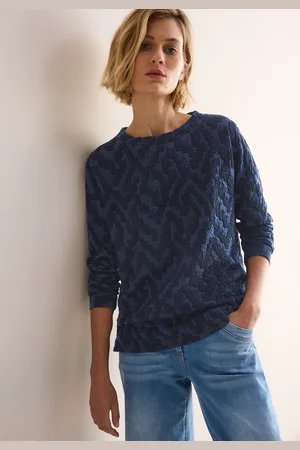 CECIL Jacquardpullover, mit Jaquard Struktur