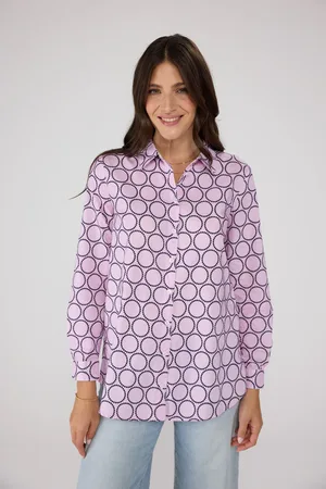 Lieblingsstück Klassische Bluse »OceanL«, mit Alloverprint