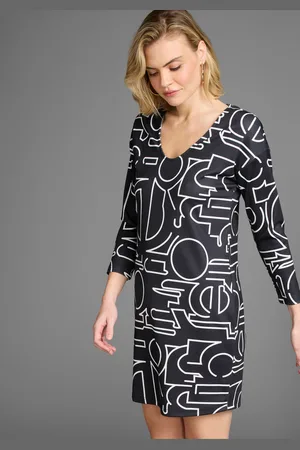 Laura Scott Shirtkleid, mit modernem Allover-Print