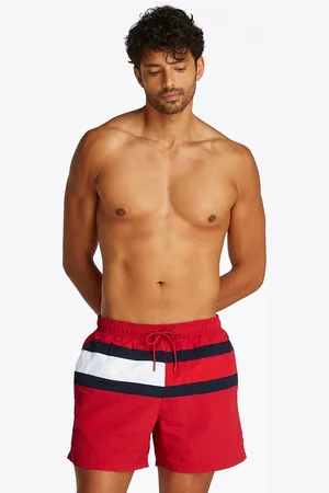 Tommy Hilfiger Badeshorts »MEDIUM DRAWSTRING«, mit großem Logo