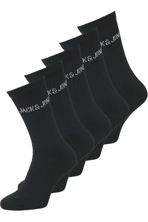 JACK & JONES Tennissocken »JACREGEN TENNIS SOCK 5 PACK NOOS«, (Packung, 5 Paar), mit Stretchanteil
