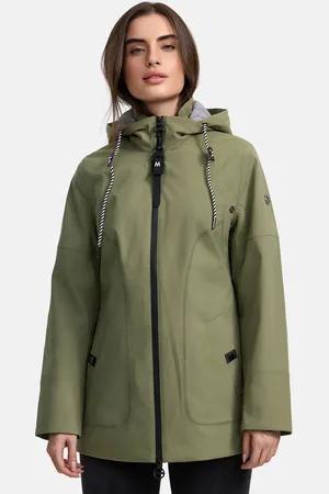 Manisa Regenjacke, mit Kapuze, mit abnehmbarer Kapuze