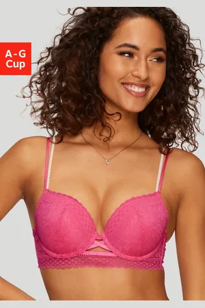 vivance collection Push-up-BH »Viola«, mit Spitze aus anteilig recyceltem Polyamid, sexy Dessous
