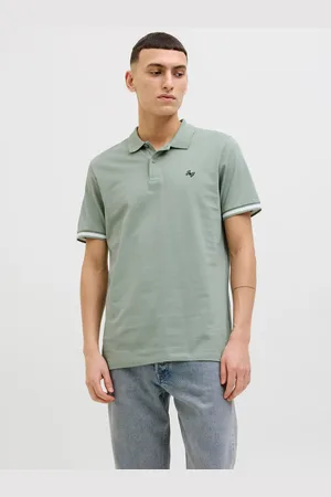JACK & JONES Poloshirt »JJEJERSEY LOGO POLO SS SN«, mit Logo Stickerei