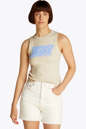Tommy Hilfiger Tanktop »TJW SLIM SH TJ BUBBLE TANK«, mit Logodruck