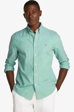 Tommy Hilfiger Langarmhemd »FLEX POPLIN CLASSIC STP RF SHIRT«, mit Sreifenmuster